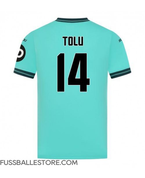 Günstige Wolves Tolu Arokodare #14 Auswärtstrikot 2025-26 Kurzarm Günstige Wolves Tolu Arokodare #14 Auswärtstrikot 2025-26 Kurzarm